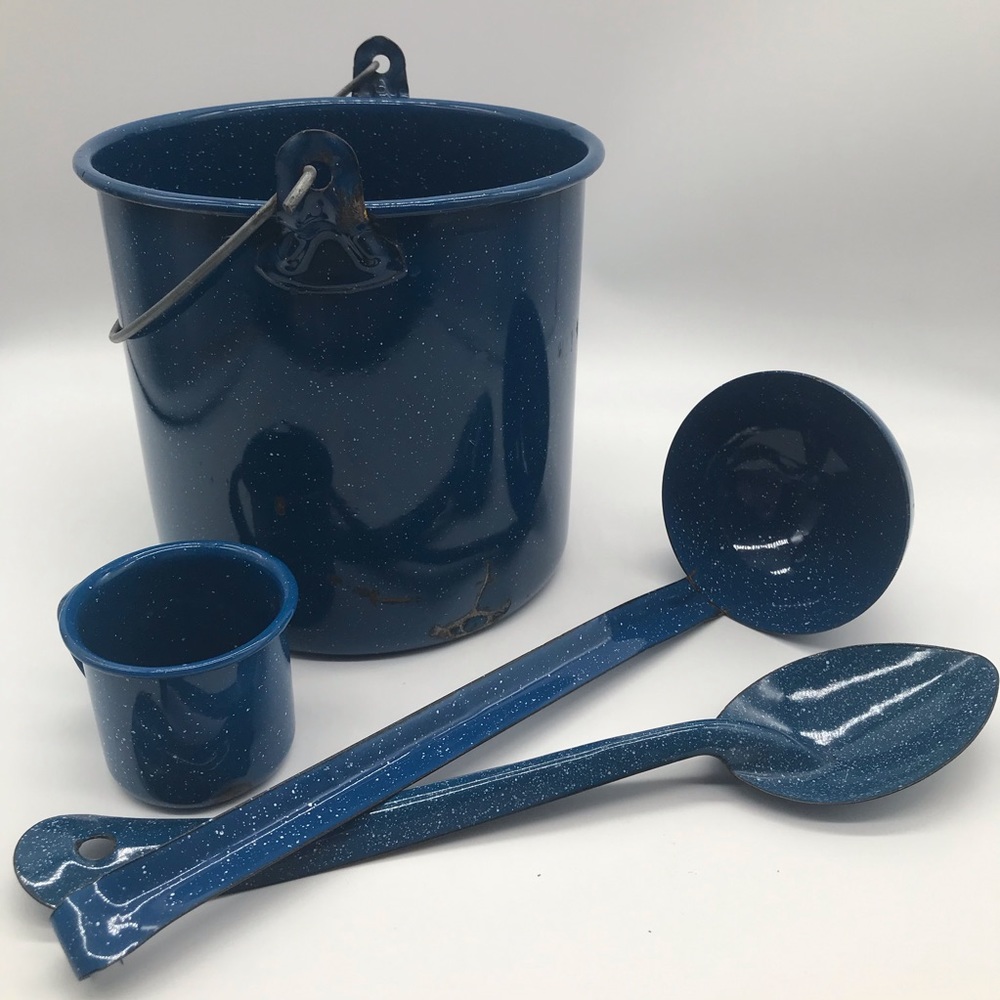 Vintage Enamelware Collection